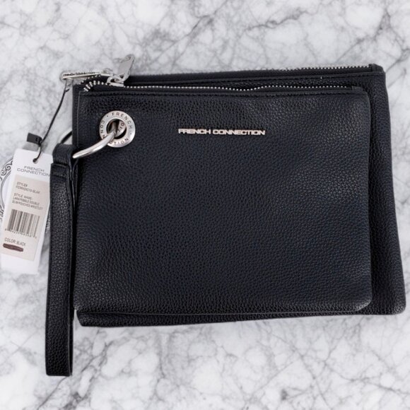 French Connection double pouch wristlet - Picture 1 of 1